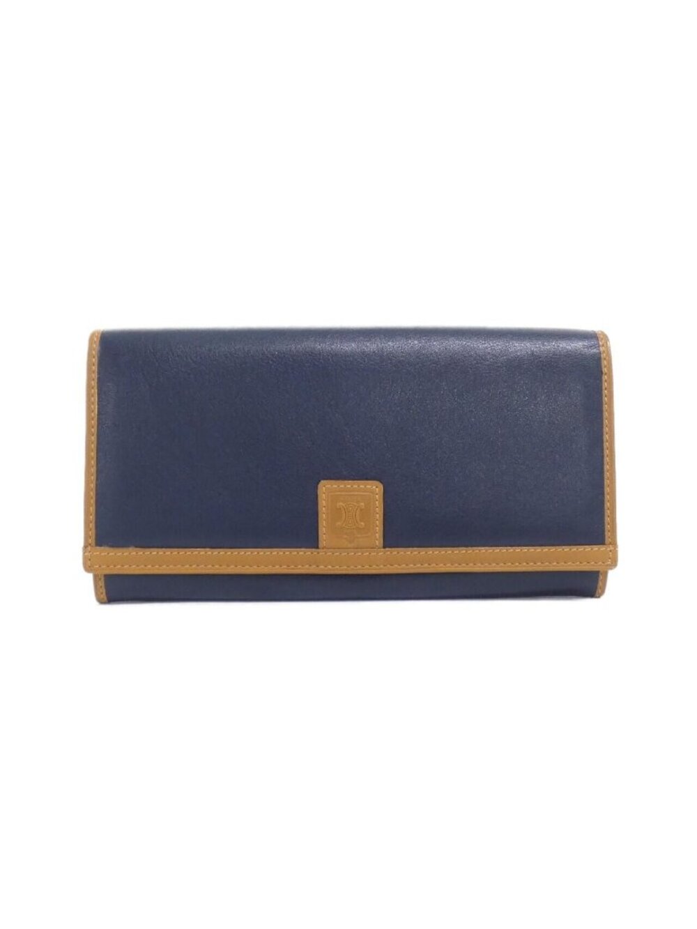 Celine Vintage Wallet Navy